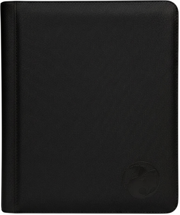 4-Pocket ZIP-Toploaderbinder schwarz