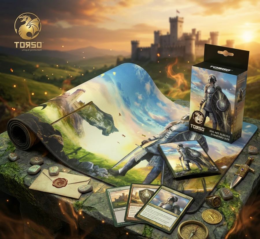 Art Sleeves & Playmat - Knight of the Unique Dragon