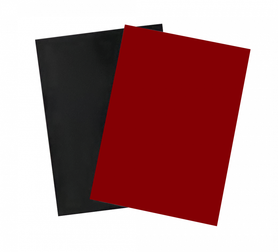 Preview: Matte DUAL Sleeves - Fury Red