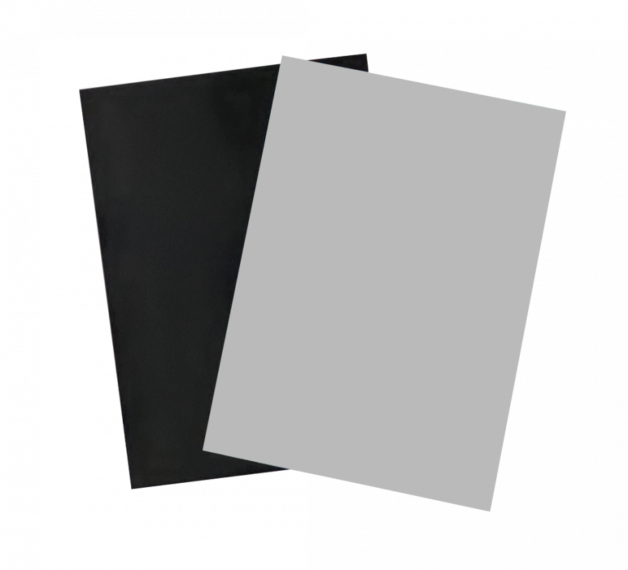 Preview: Matte DUAL Sleeves - Justice Silver