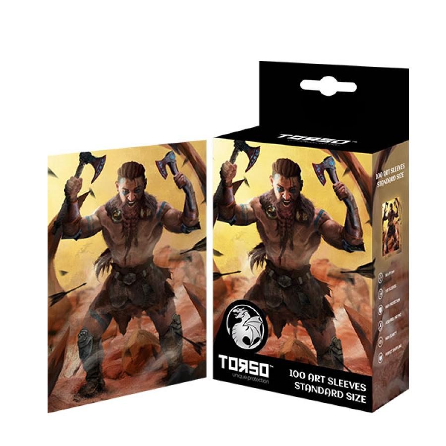 Art Sleeves & Playmat - Orc Slayer of the Dwarfs