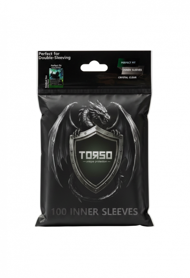 100 Crystal Clear Perfect Fit Innersleeves