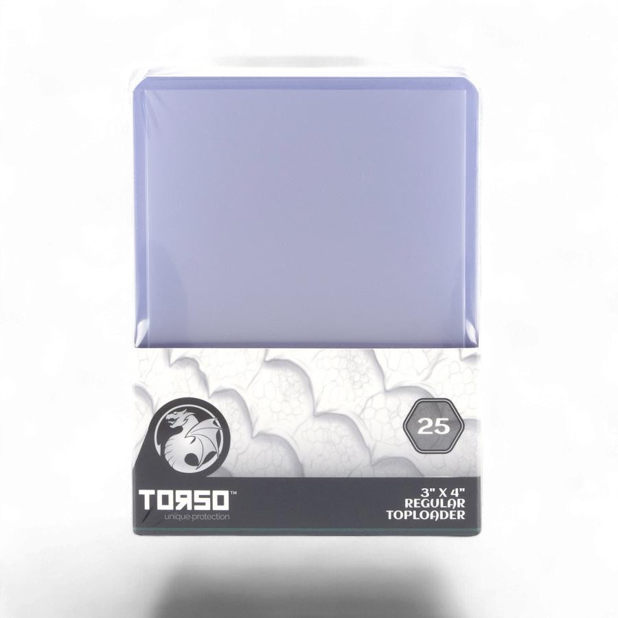 25 Regular Toploader 3"x 4"